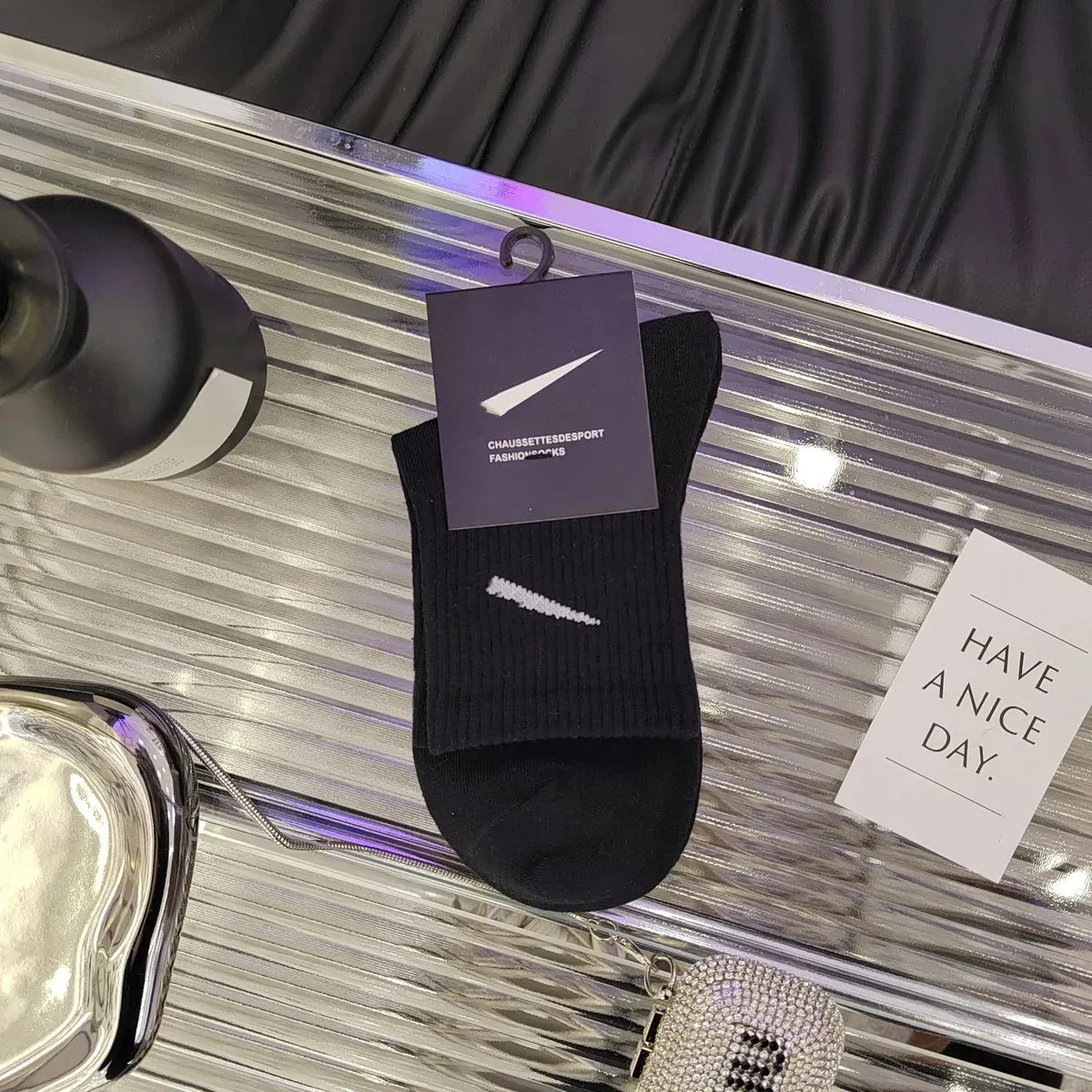 Nike Fashion Socks Triple Black