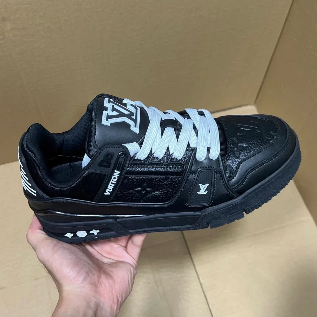 Louis Vuitton LV Trainer Black/White Sneakers