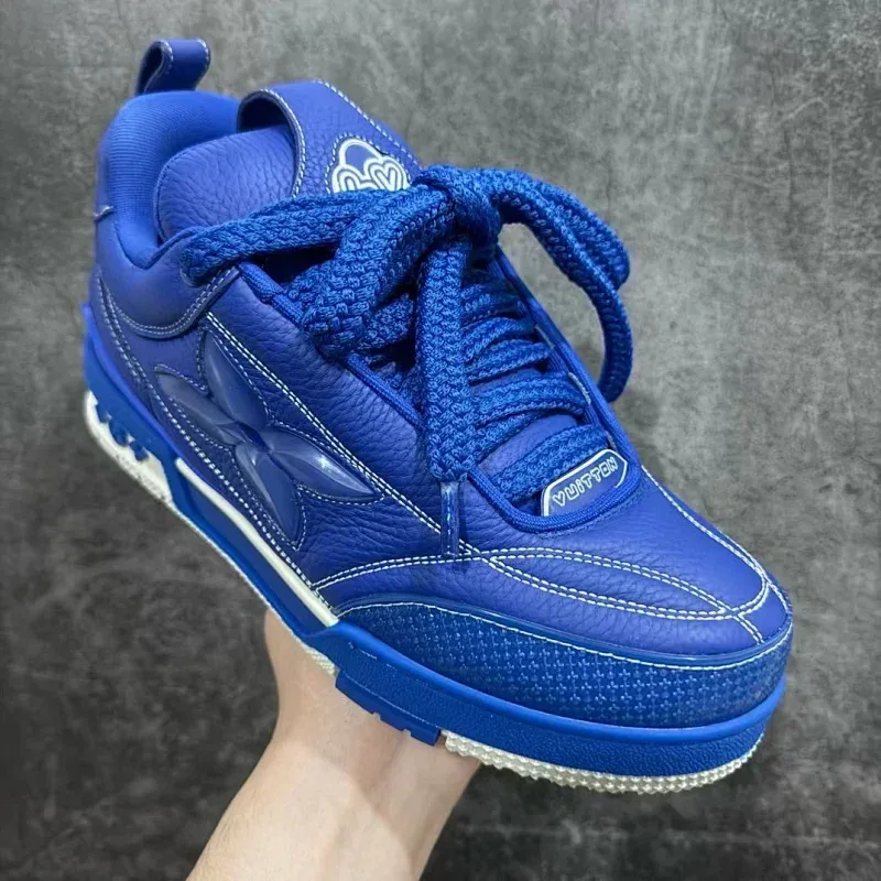 Louis Vuitton Tabi Blue Sneakers