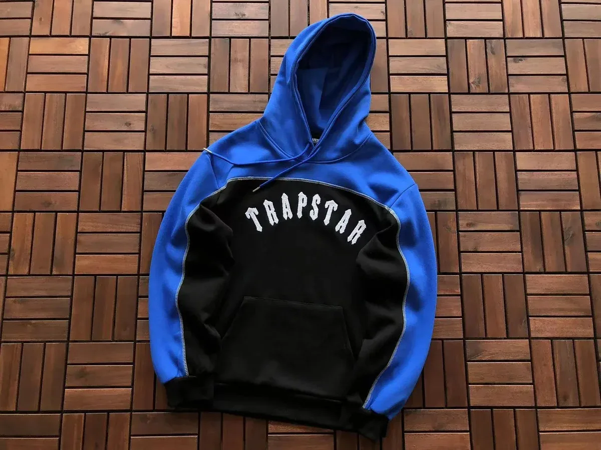 Trapstar Black & Blue Hoodie