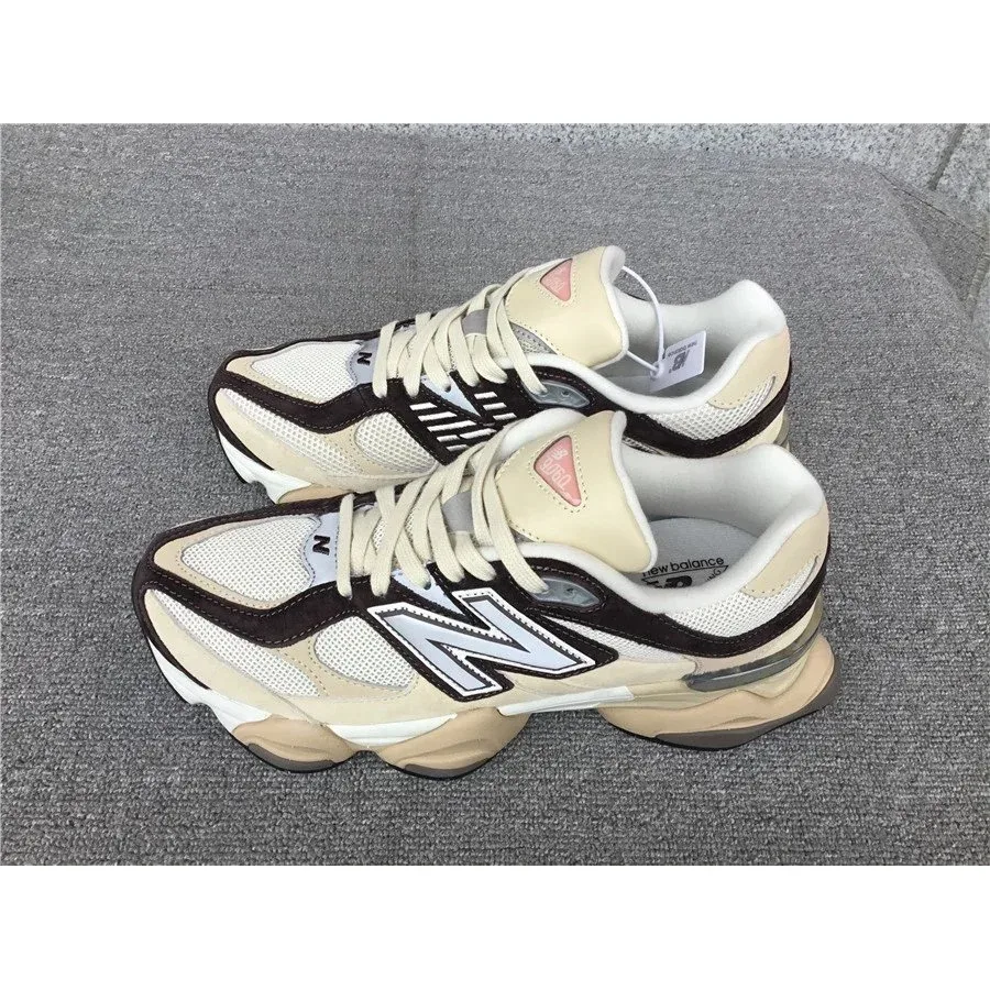 New Balance 900 Cream & Brown Sneakers