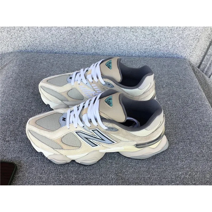 New Balance 9060 Sail/Black Sneakers