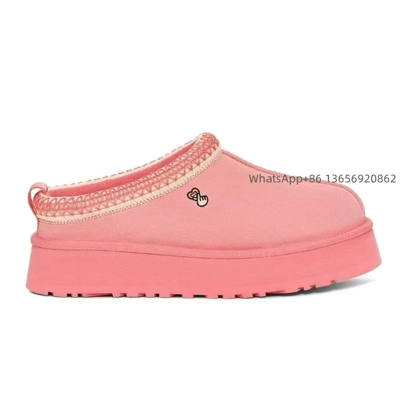 UGG Classic Short比心厚底肉桂粉 Slippers