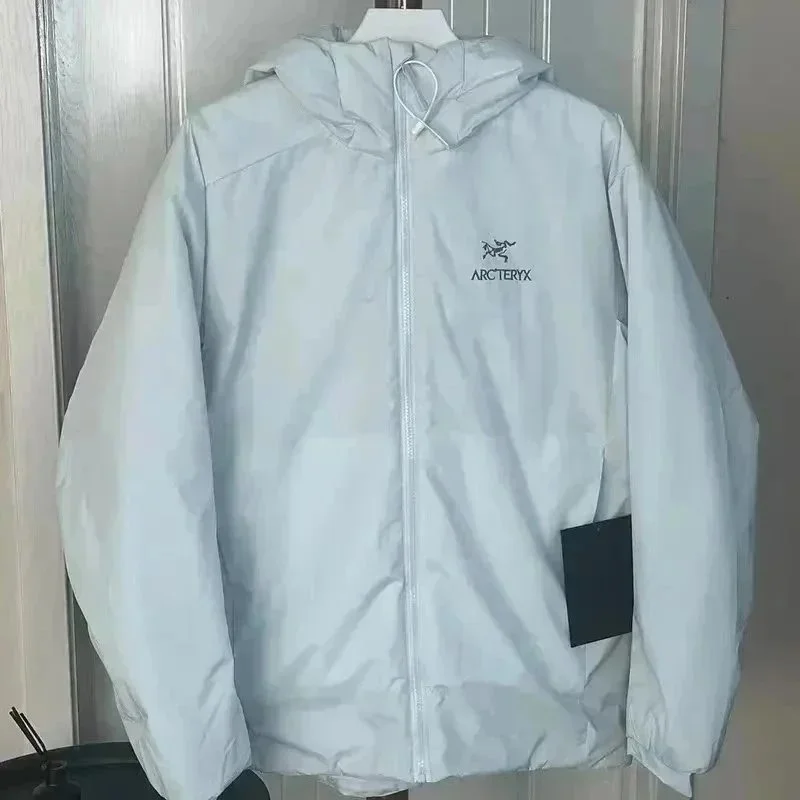 Arc'teryx Light Grey Hooded Jacket