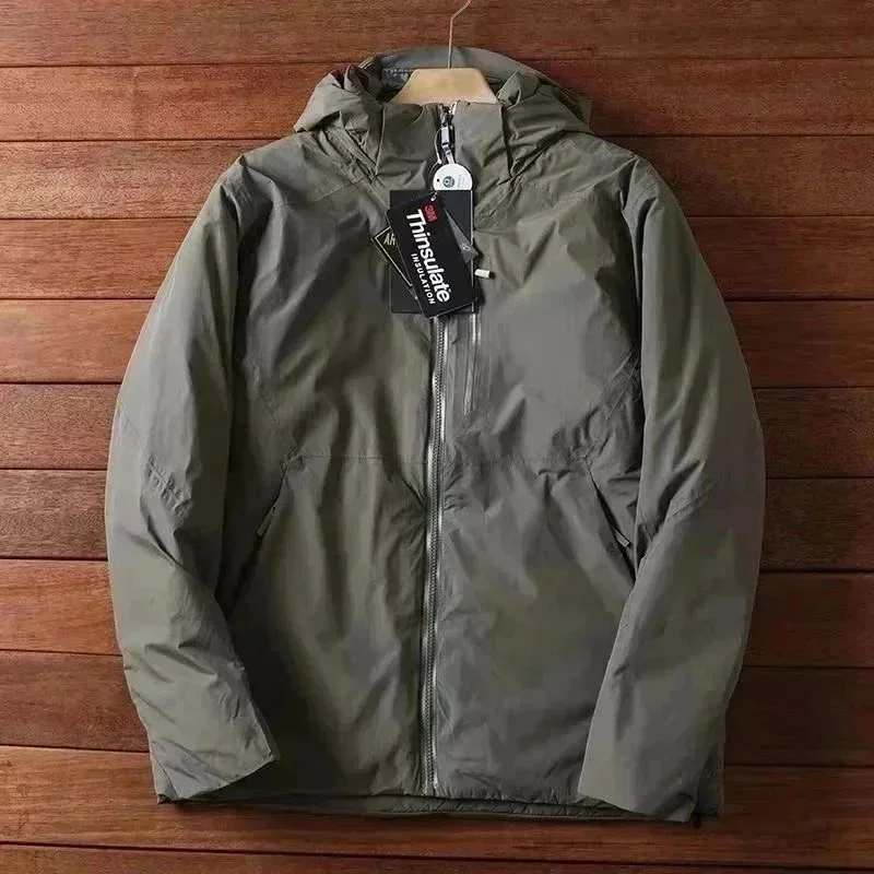 Marmi Olive Green Hooded Parka