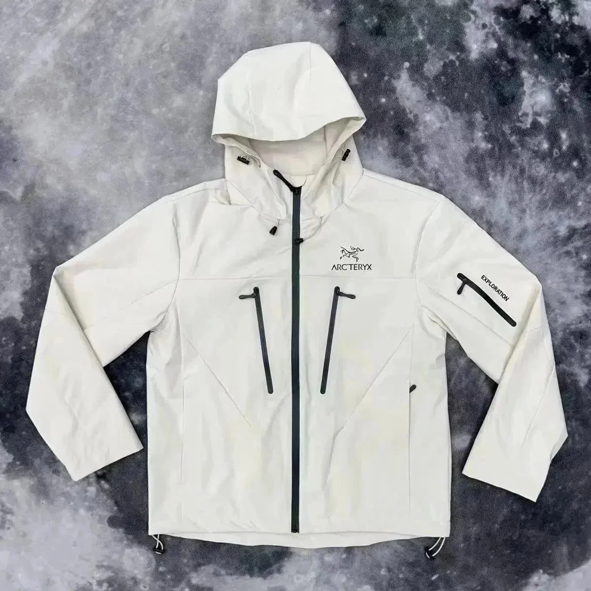 Arc'teryx Gamma LT White Hooded Jacket