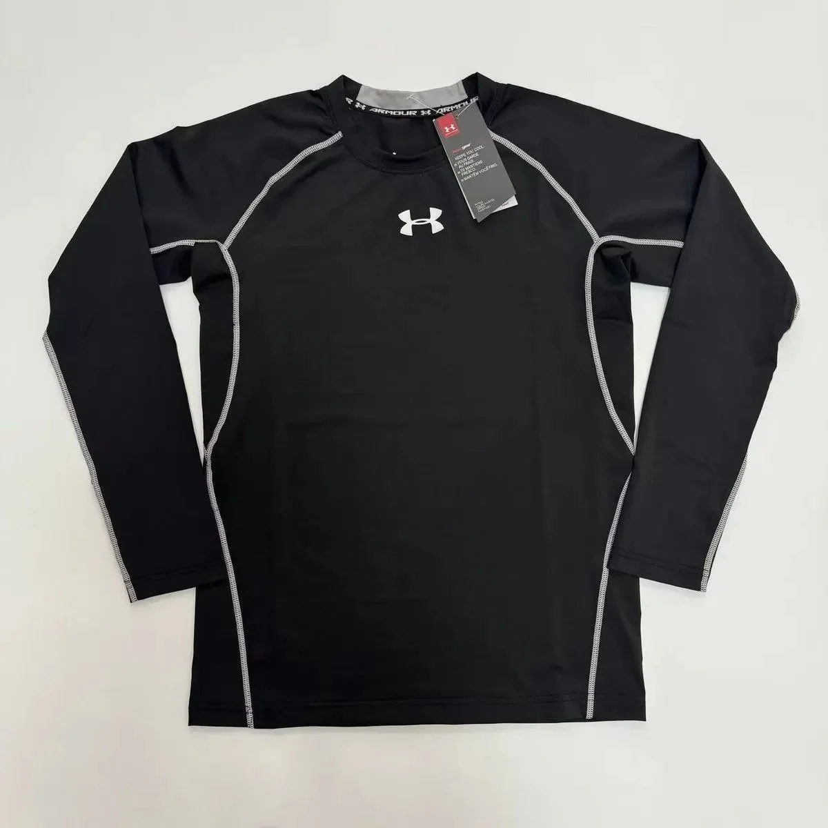 Under Armour Black Long Sleeve Compression Top