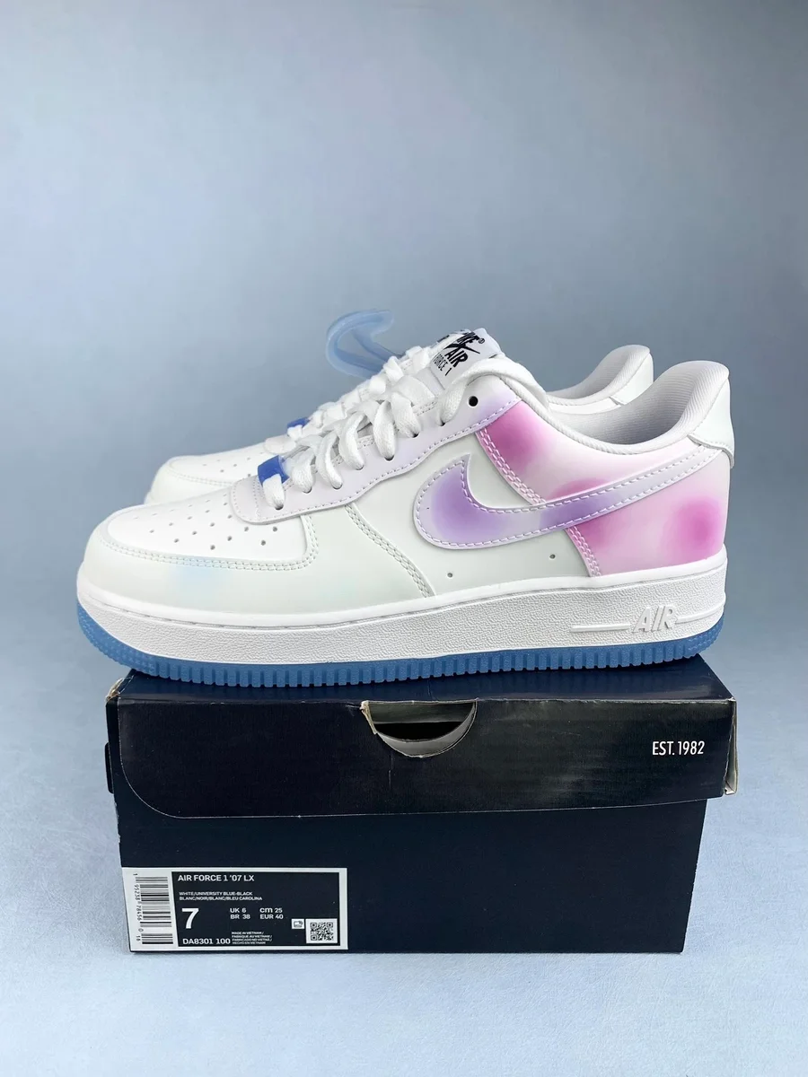 Nike Air Force 1 '07 LX Sail/Purple Gradient Sneakers