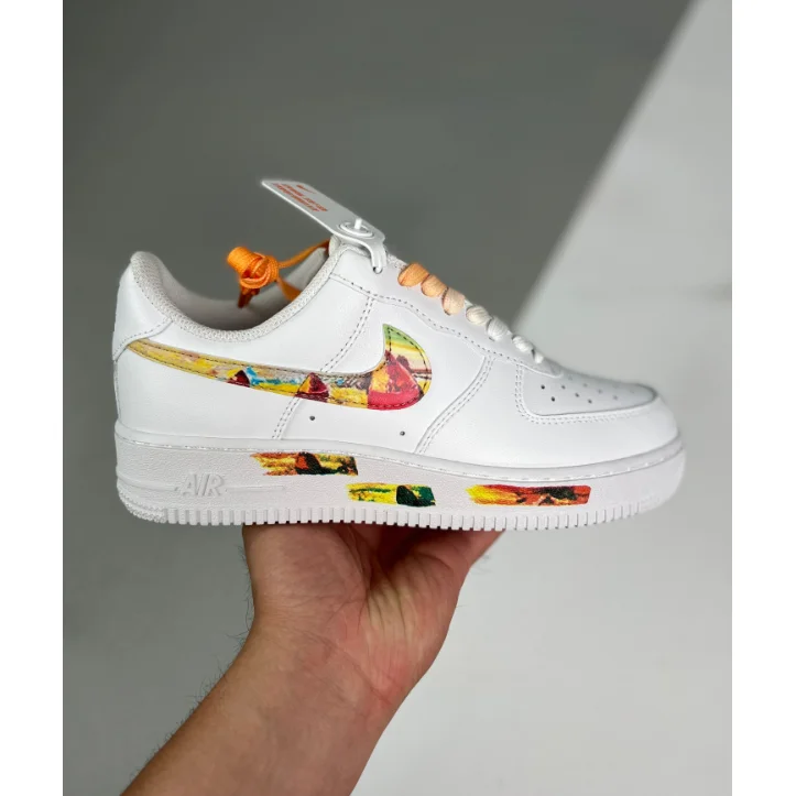 Nike Air Force 1 Multi-Color Artwork Sneakers