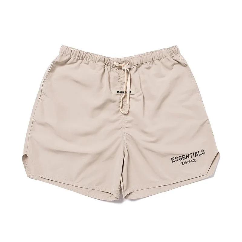 Fear of God Essentials Beige Shorts