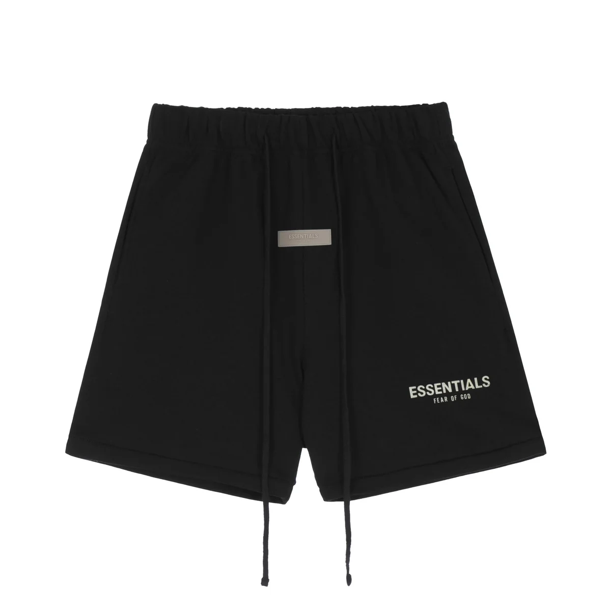 Fear of God Essentials Black Solid Shorts