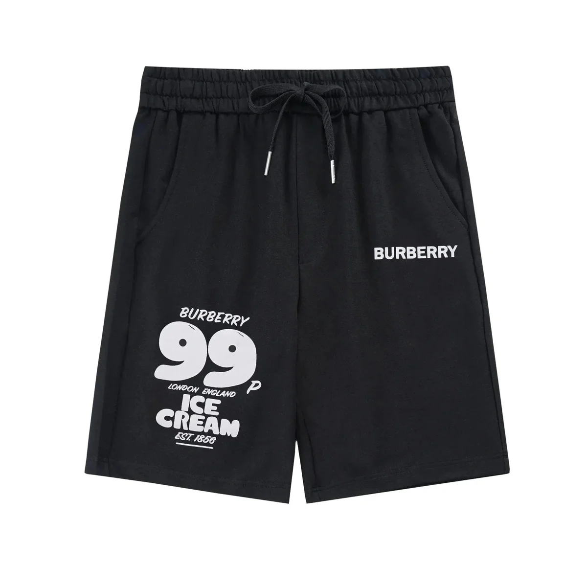 Burberry Ice Cream 99p Black Shorts