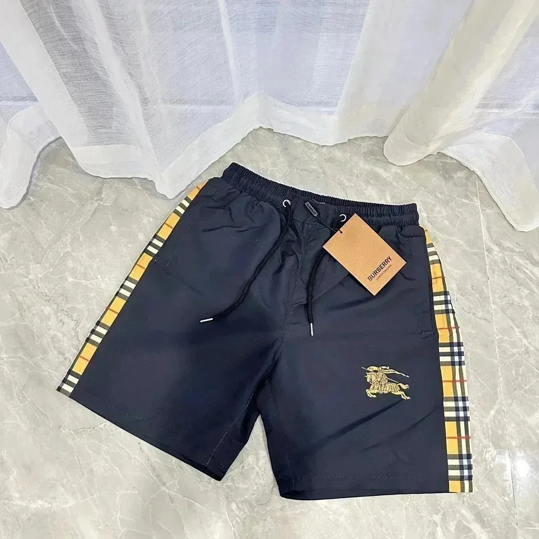 Burberry Classic Check Shorts Navy