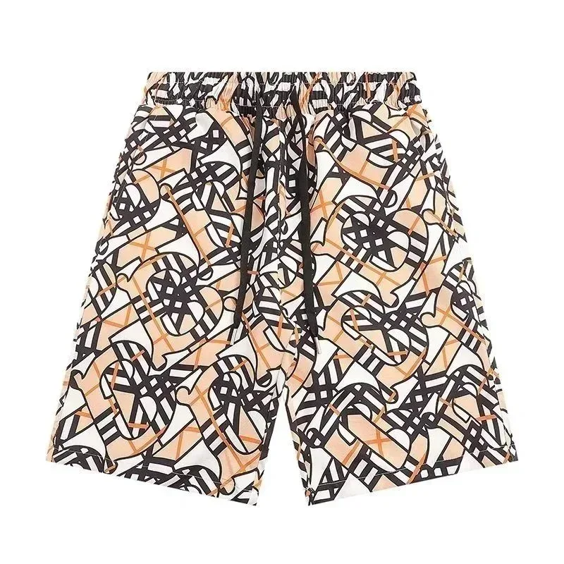 Burberry TB Monogram Printed Shorts Beige