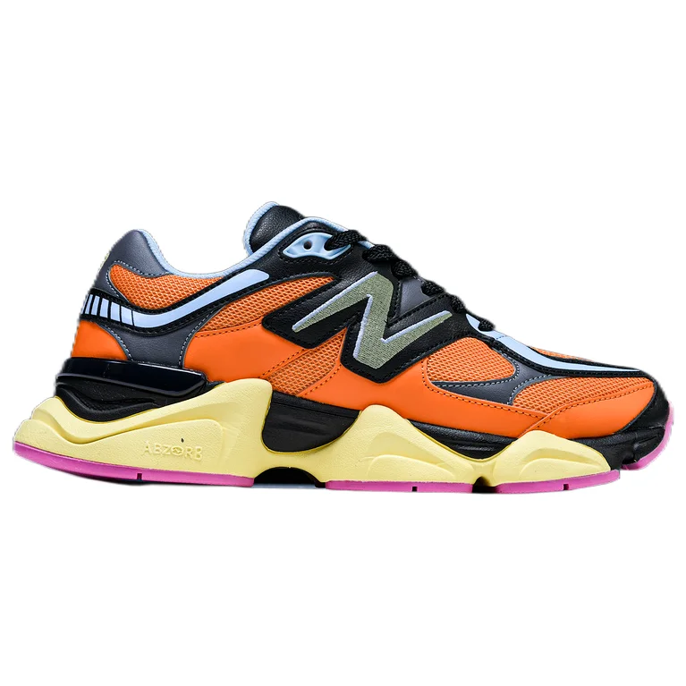 New Balance 900 Orange Black Sneakers