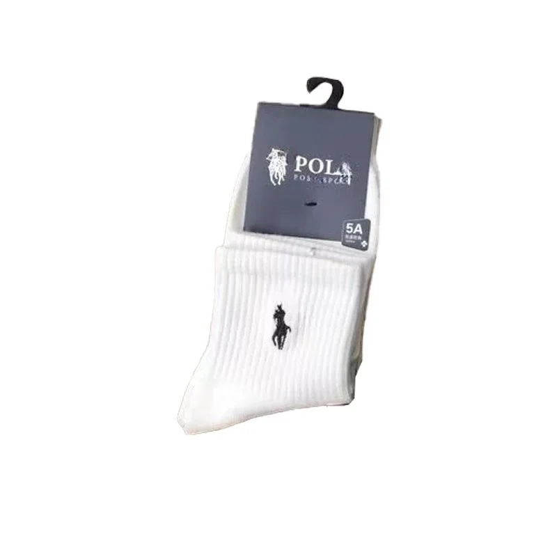 Polo Ralph Lauren White Pony Socks
