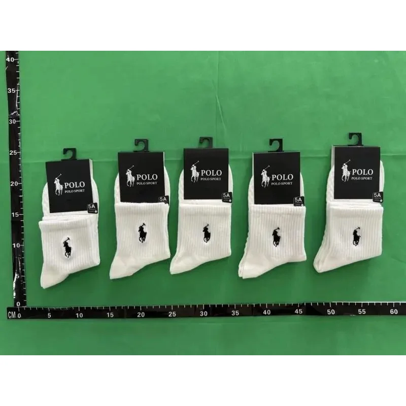 Polo Ralph Lauren White 5 pairs Socks