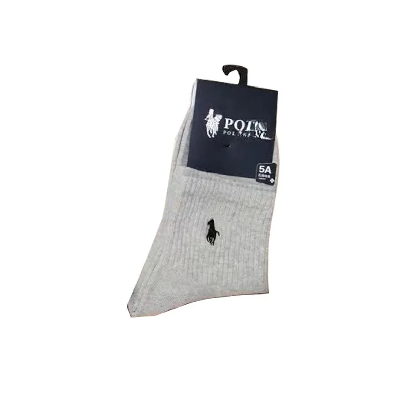 Polo Ralph Lauren Grey Pony Logo Socks