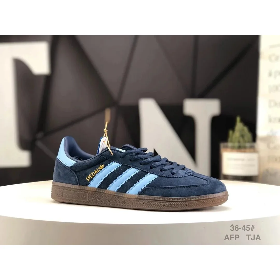 Adidas Spezial Blue/Gold Sneakers