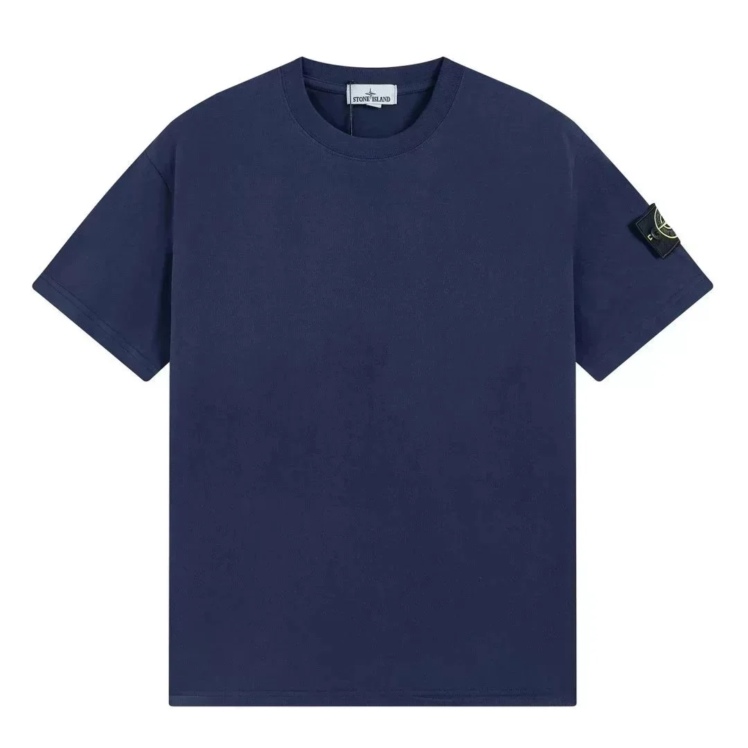 Stone Island Navy Solid T-Shirt