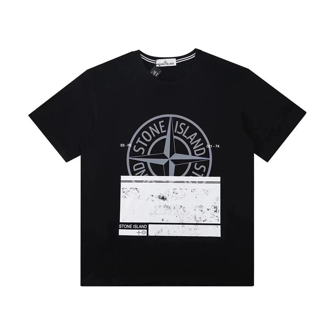 Stone Island 68-15 Black T-Shirt