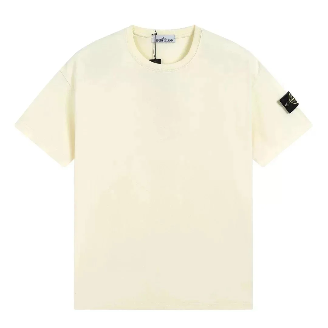 Stone Island T-Shirt 21 Yellow 002 T-Shirts