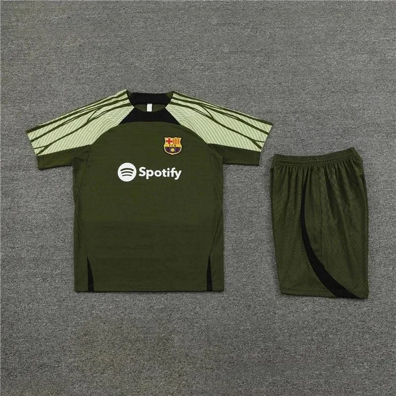 Adidas Classic Football FC Barcelona Training Set Olive