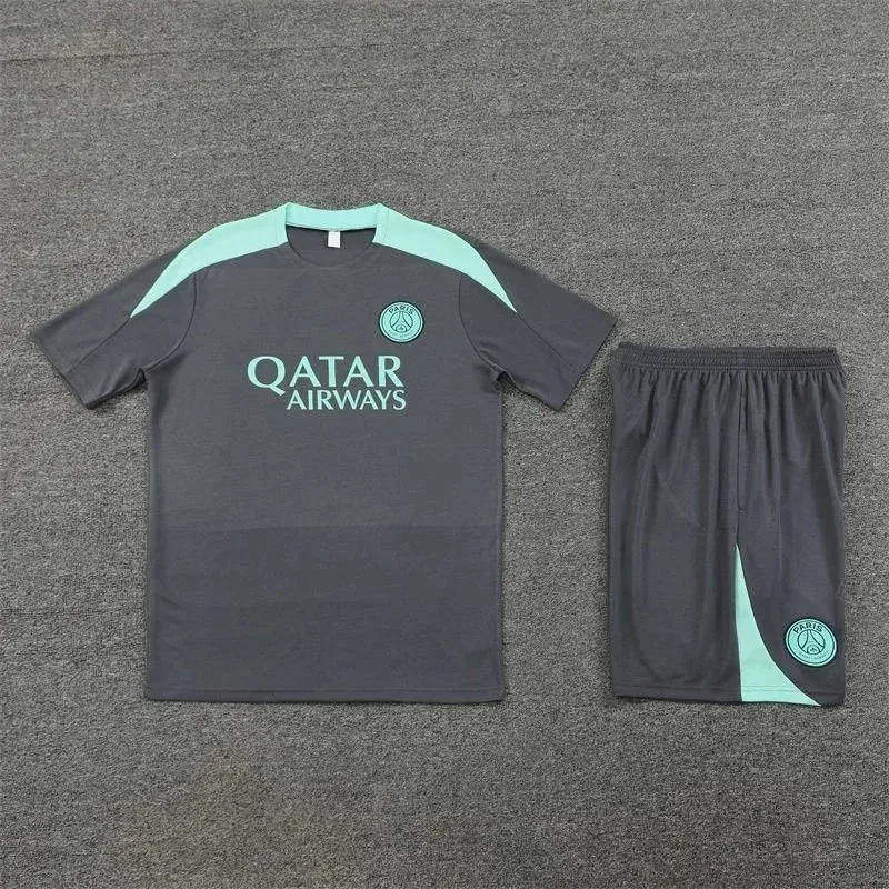Paris Saint-Germain Tennis Club Training Set Grey/Turquoise