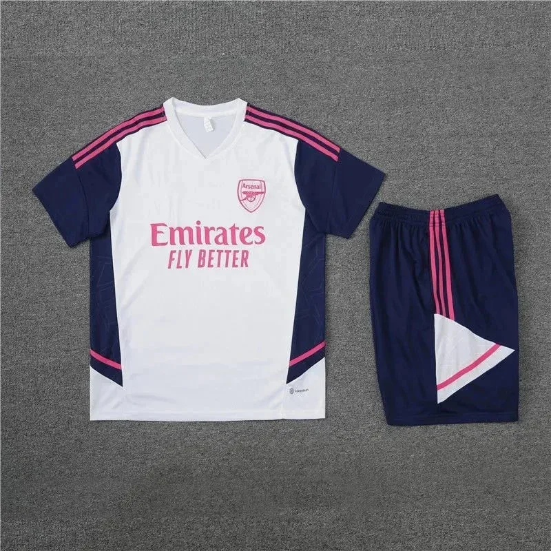 Arsenal White & Navy Soccer Jersey Set