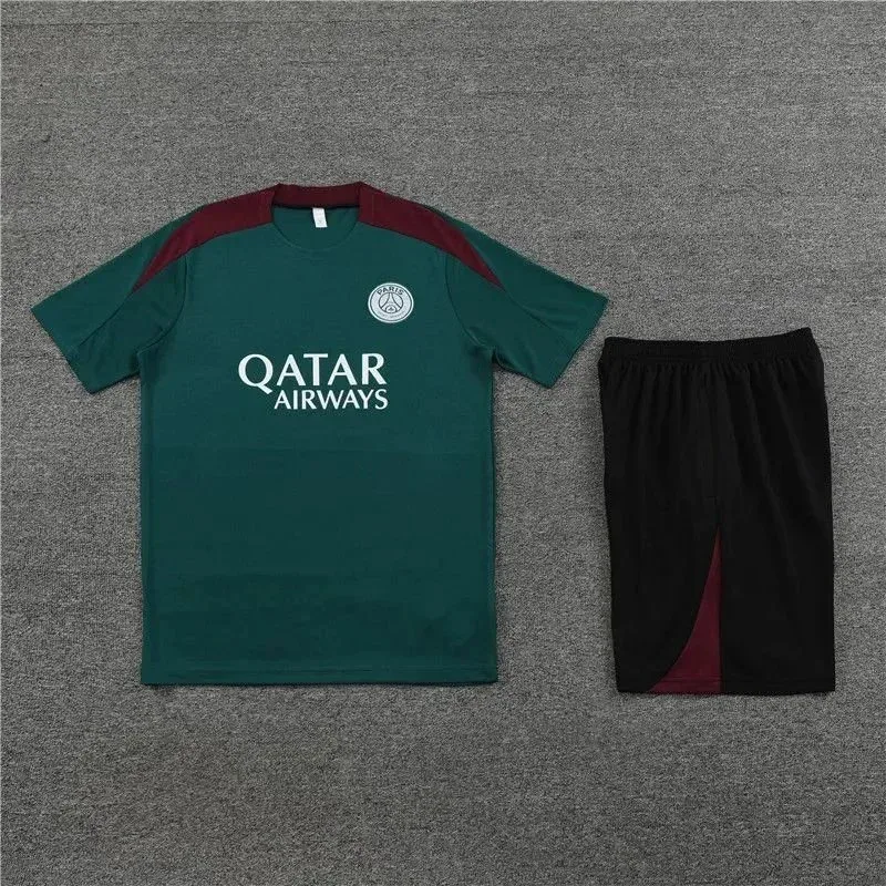 Paris Saint-Germain Tennis Club Green & Black Soccer Kit