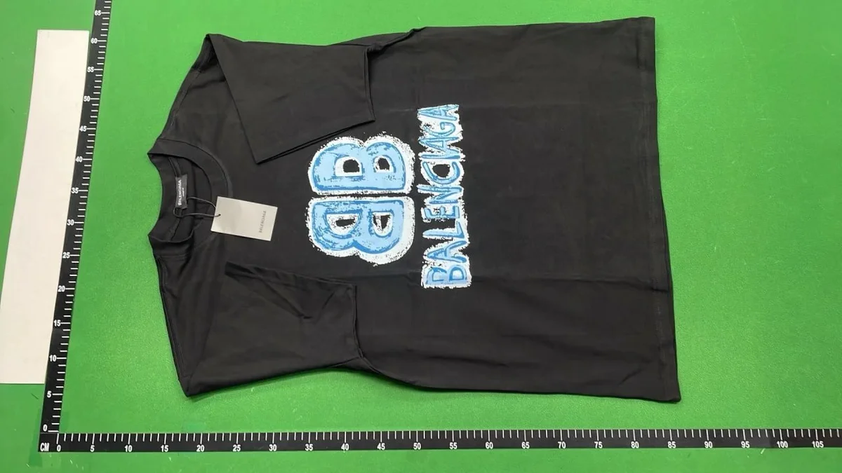 Balenciaga Balenciaga BB Logo Black T-Shirt Black - 1