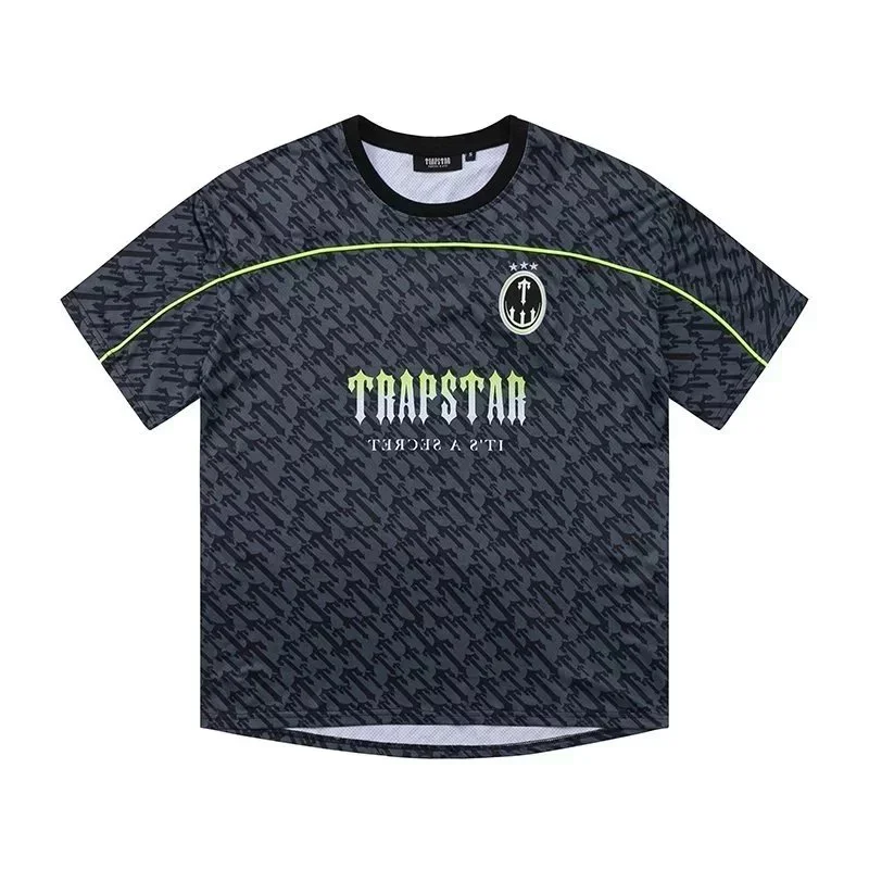 Trapstar Grey Floral T-Shirt 'It's a Secret' T-Shirt