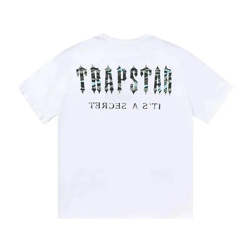 Trapstar White Camo Print T-Shirt