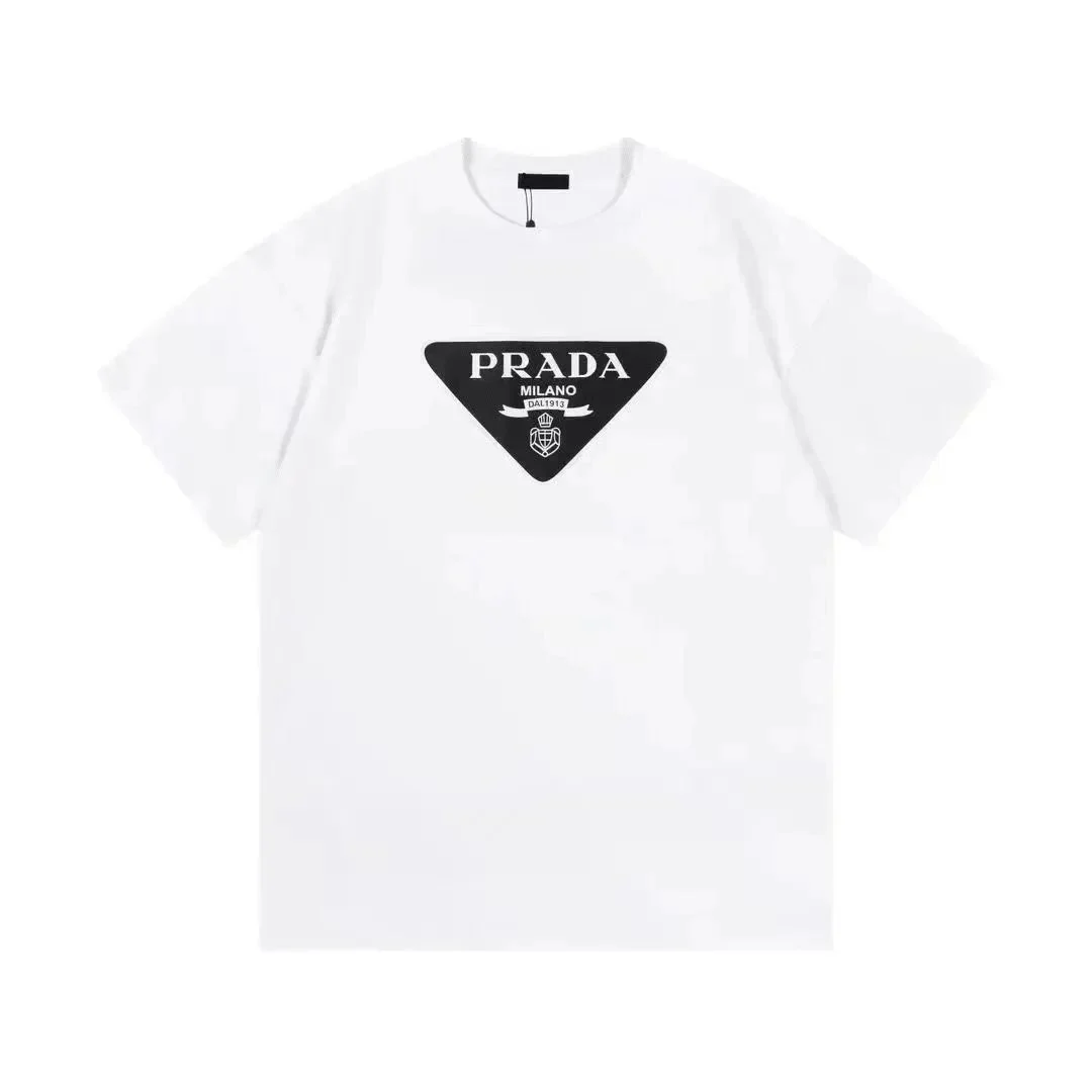 Prada White Logo T-Shirt