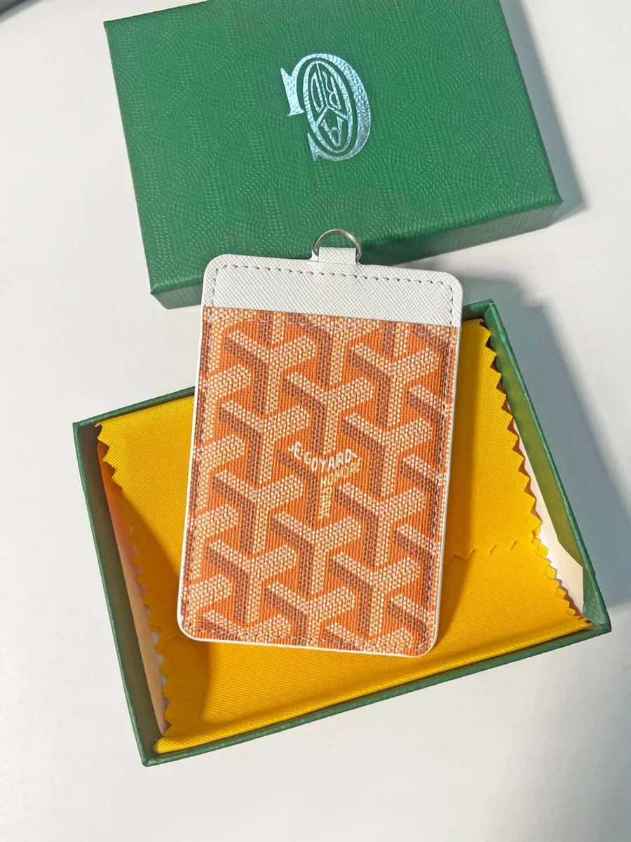 Goyard Yard & Home Card Holder Orange