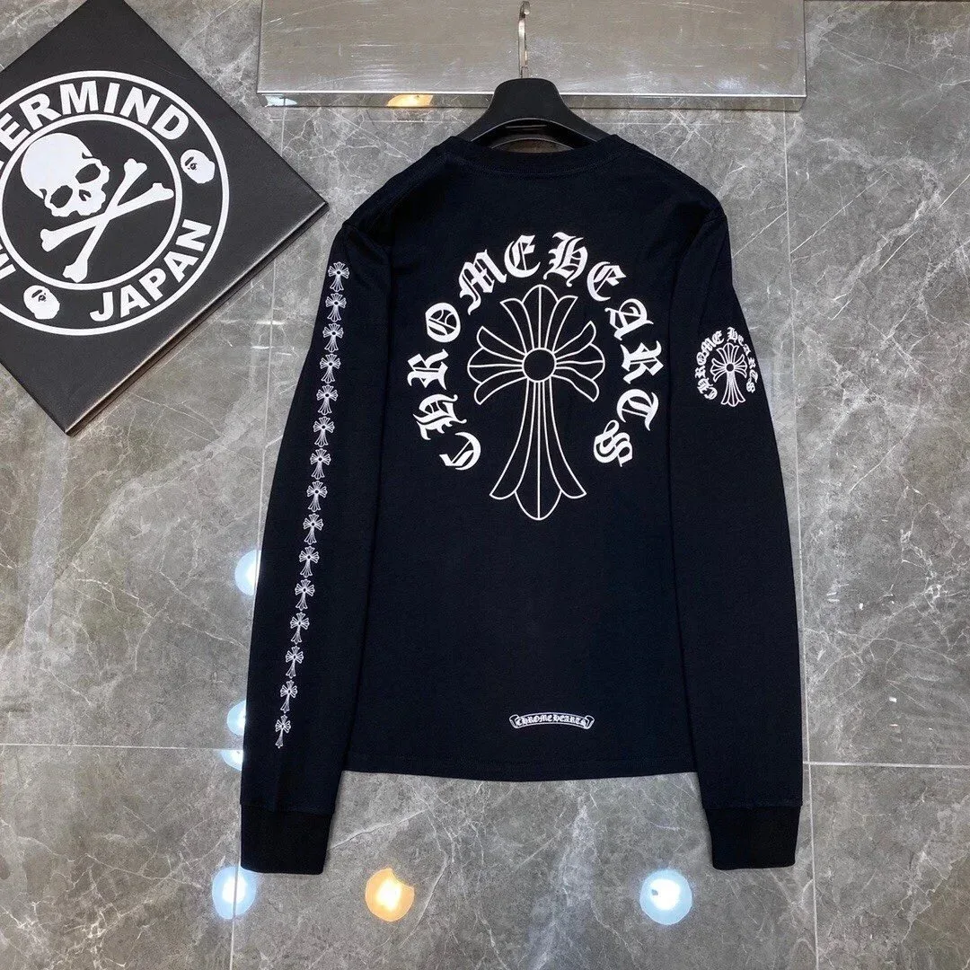 Chrome Hearts CH Cross Long Sleeve T-Shirt Black