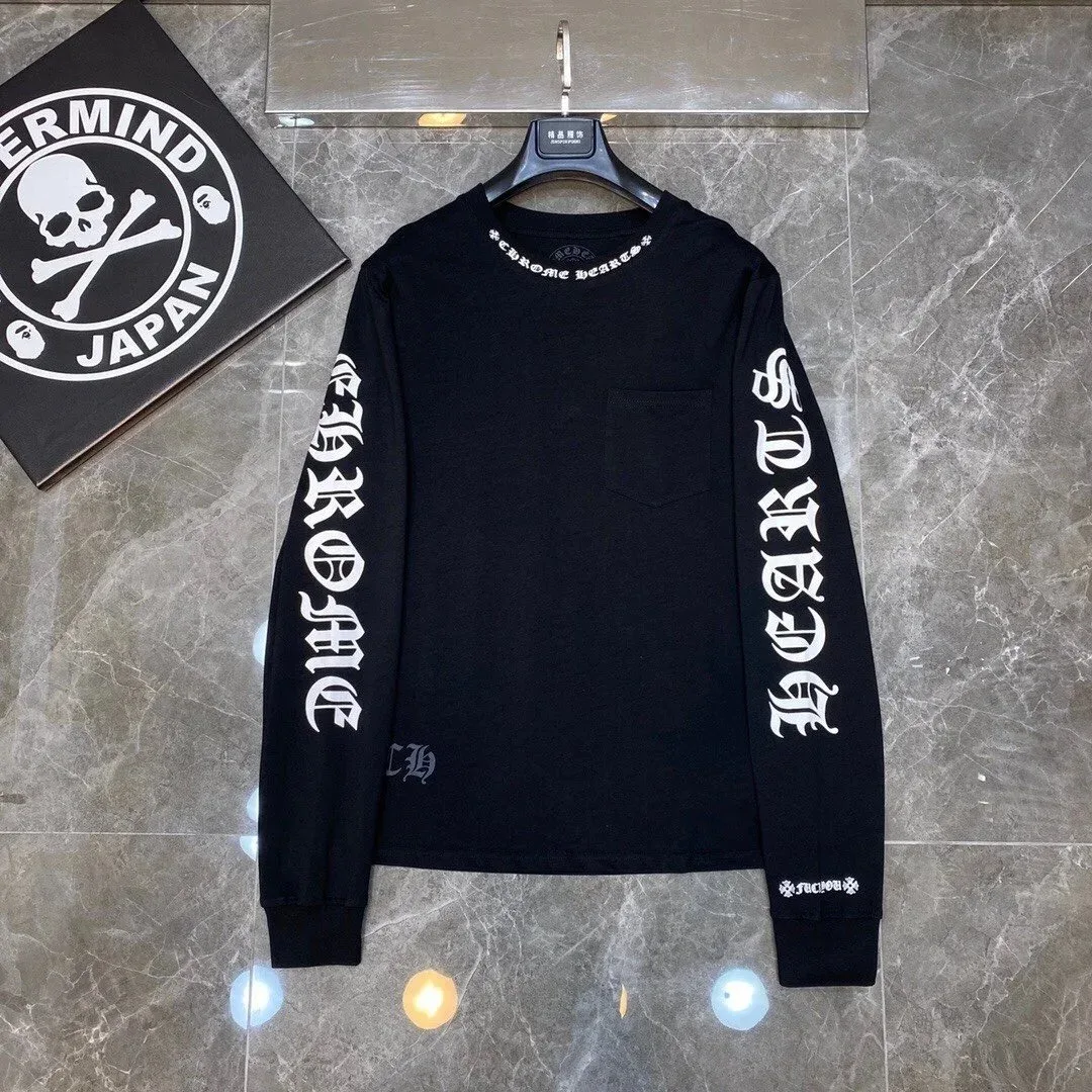Chrome Hearts CH Cross Long Sleeve T-Shirt Black