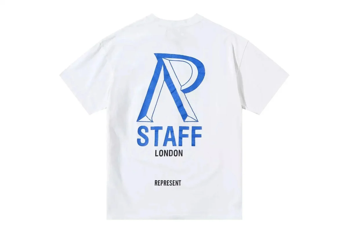 Represent Staff London White T-Shirt