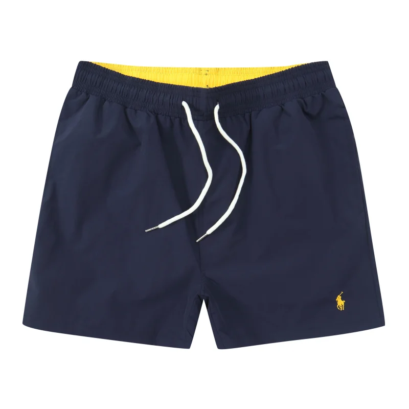 Polo Ralph Lauren Classic Logo Navy & Yellow Shorts