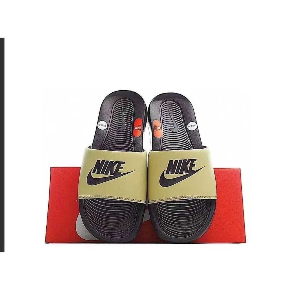Nike Slide Sandals Olive/Black Slippers
