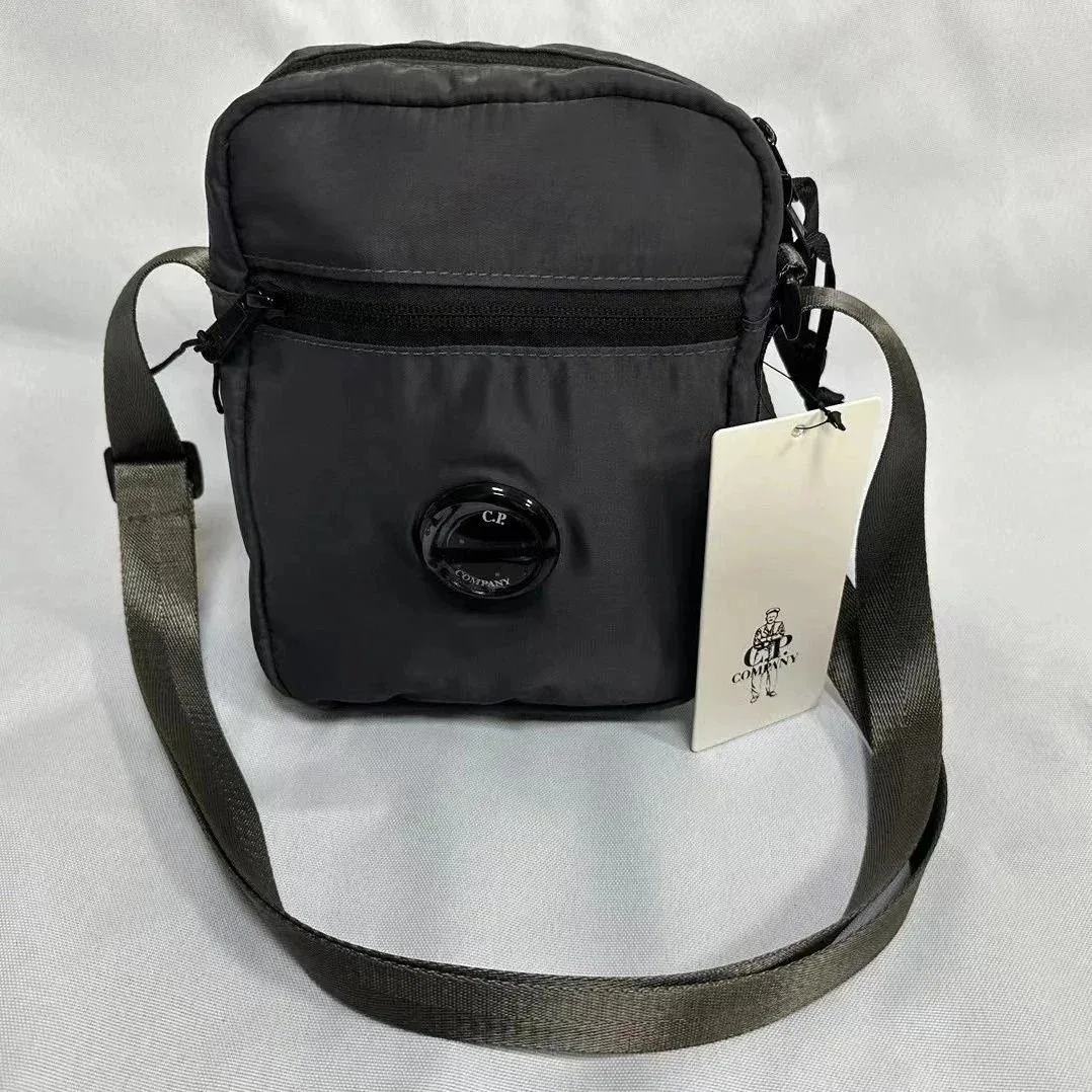 CP Company Goggle Nylon Crossbody Bag Dark Grey