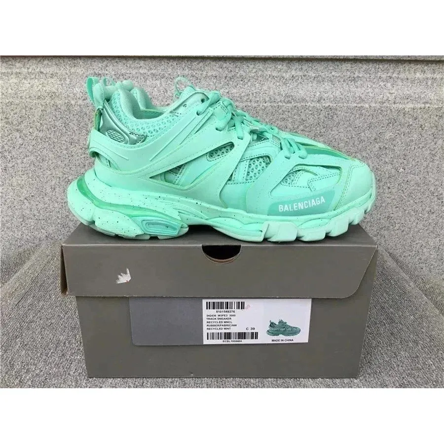 Balenciaga Track Mini Mint Green Sneakers