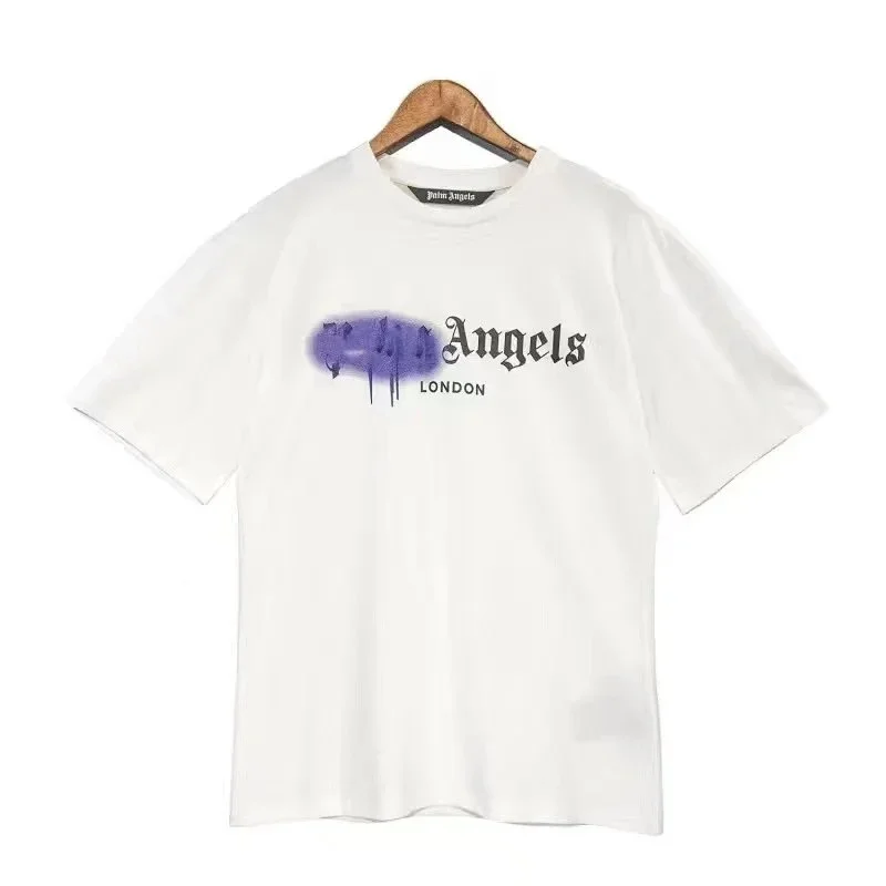 Palm Angels White 'Angels London' T-Shirt