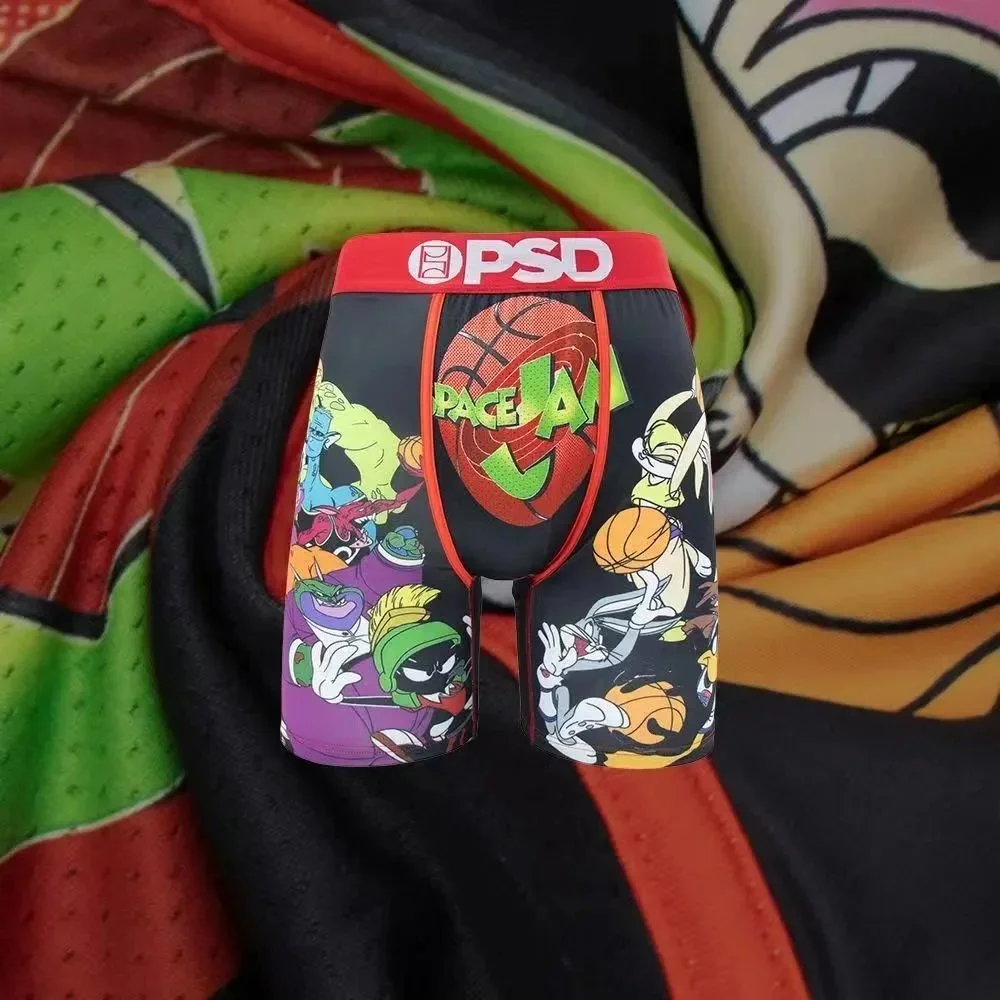 PSD Space Jam Boxer Briefs Black Multicolor Underwear