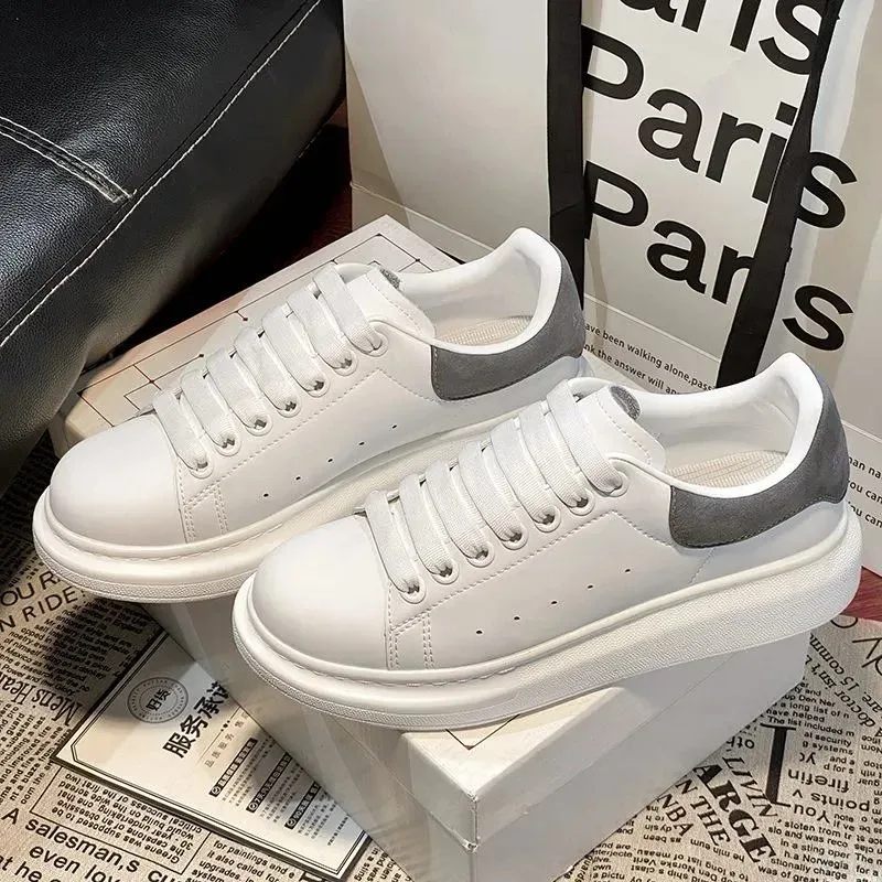 Alexander McQueen Oversized White/Grey Sneakers
