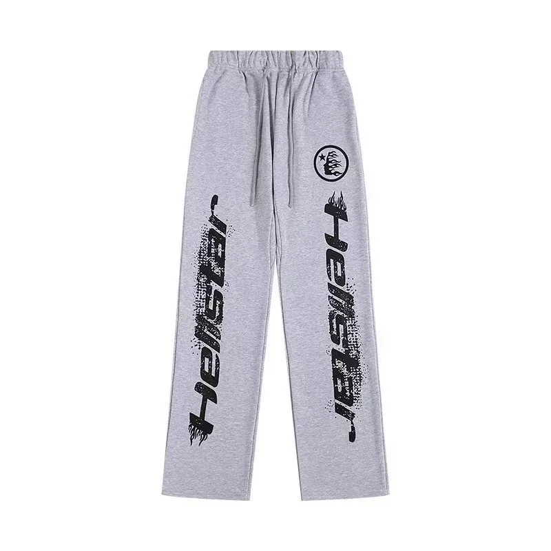 Hellstar Grey Hellstar Print Sweatpants