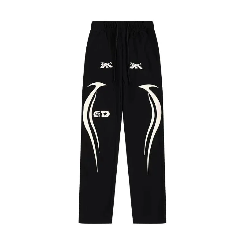 Reebok Tribal Print Track Pants Black