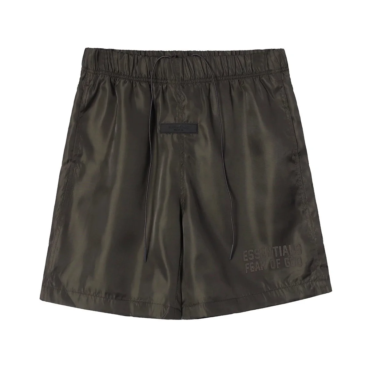 Fear of God Essentials 12 Copper Green Shorts