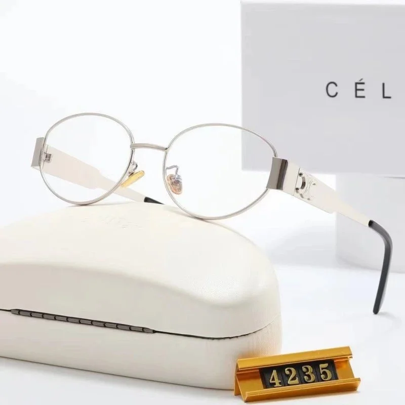 Unisex Round Metal Eyeglasses E15 Glasses