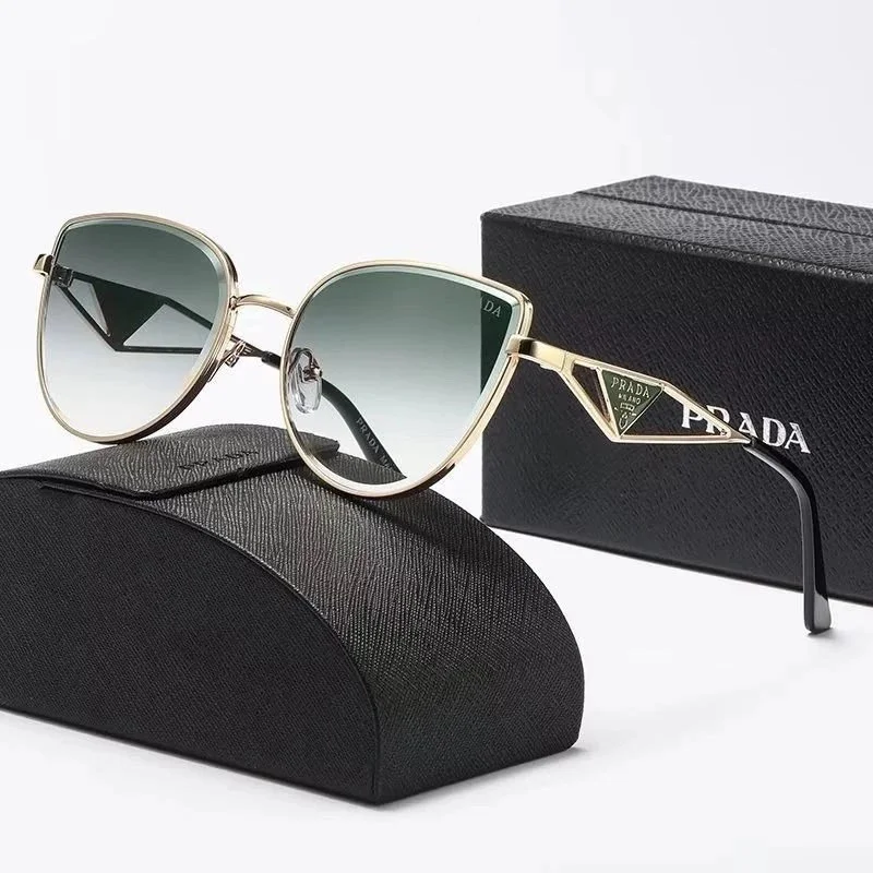Prada Classic Logo G25 Cat-Eye Sunglasses